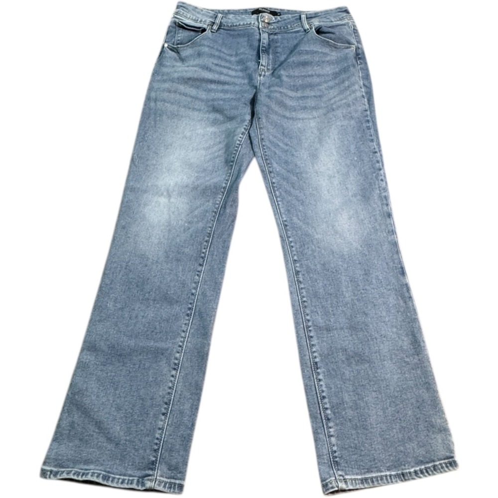 Hudson Los Angeles Women's Size 14 Blue Wash Denim  Button‎ Back Pocket H0524-01